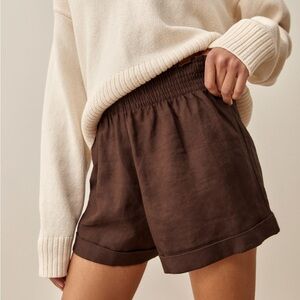 REFORMATION Nashville Linen Short
